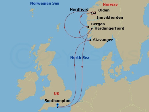 Cruise Map