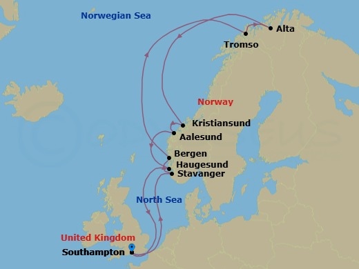 Cruise Map