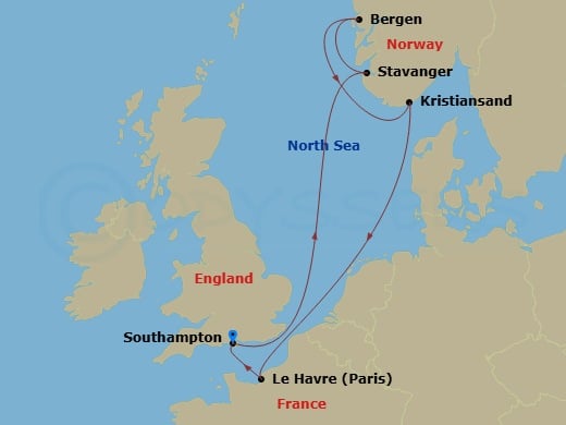 Cruise Map