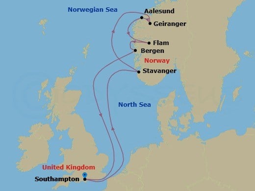 Cruise Map
