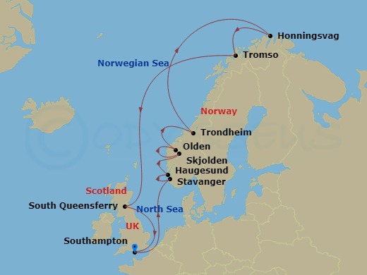Cruise Map