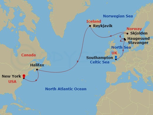 Cruise Map