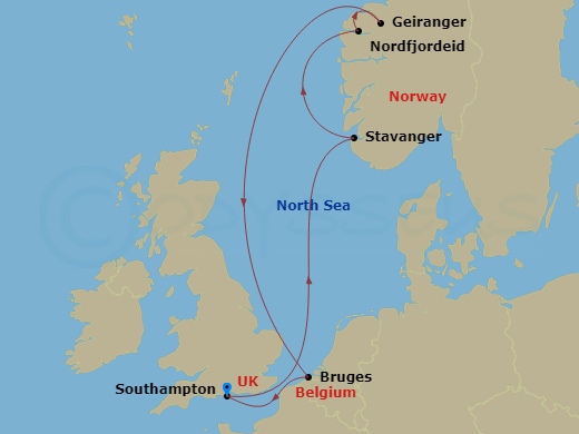 Cruise Map