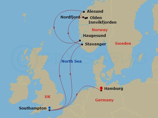 Cruise Map