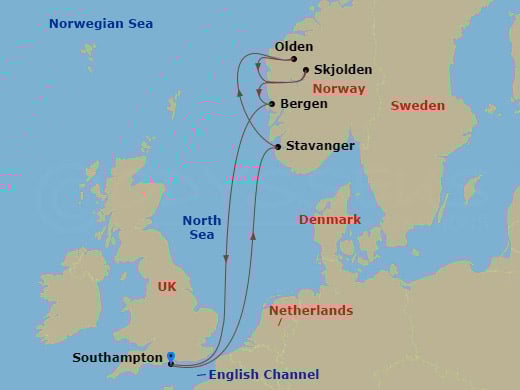 Cruise Map