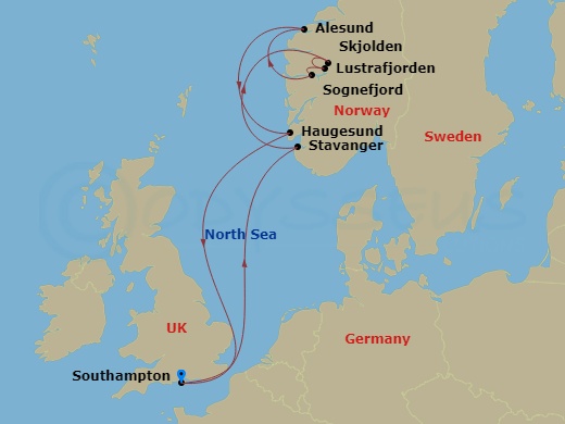 Cruise Map