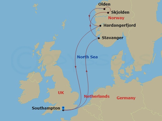 Cruise Map