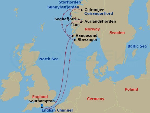 Cruise Map