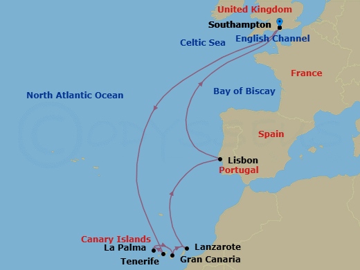 Cruise Map