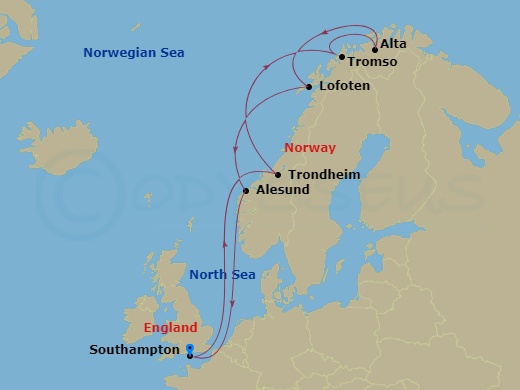Cruise Map