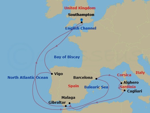 Cruise Map