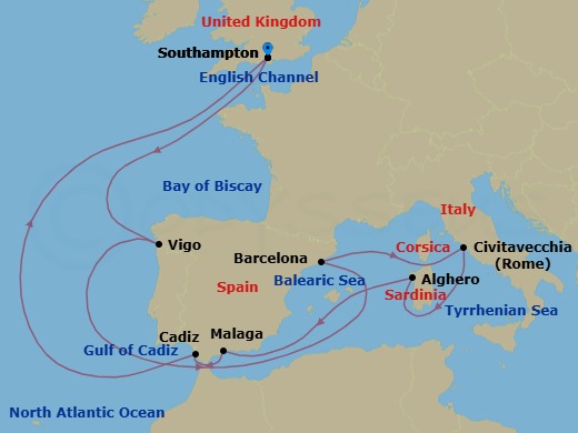 Cruise Map