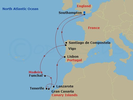 Cruise Map