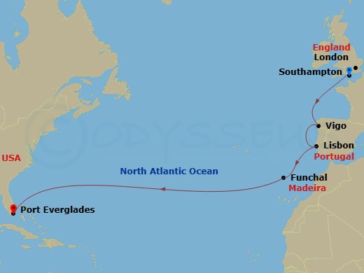 Cruise Map