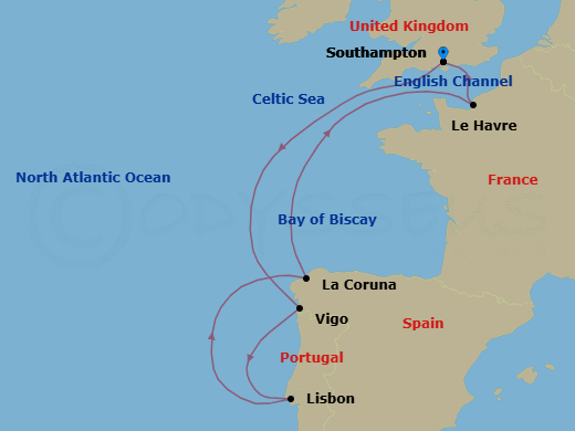 Cruise Map
