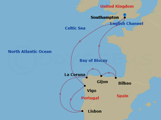 Cruise Map