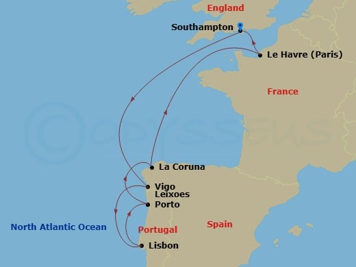 Cruise Map