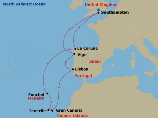 Cruise Map