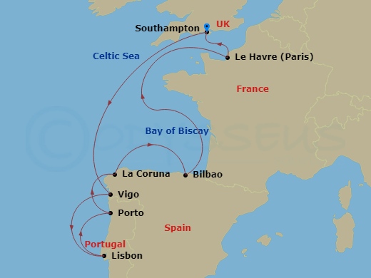 Cruise Map