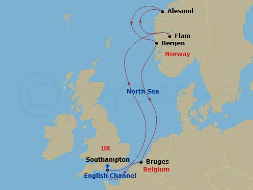 Cruise Map