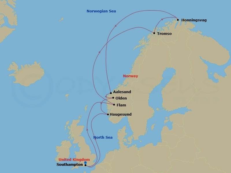 Cruise Map