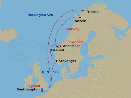 Cruise Map