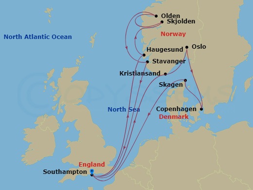 Cruise Map