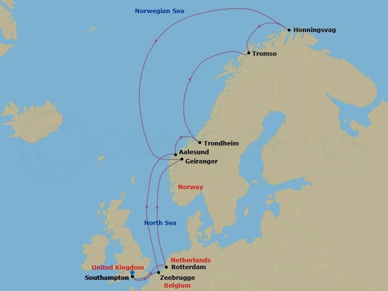 Cruise Map
