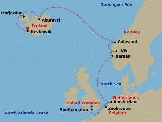 Cruise Map