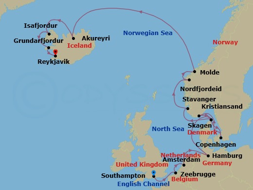 Cruise Map
