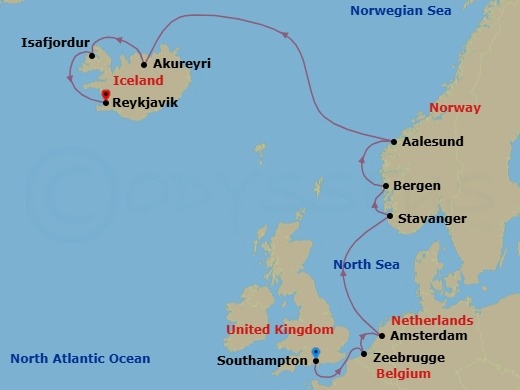 Cruise Map