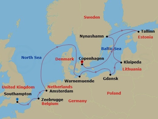 Cruise Map