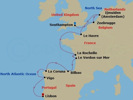 Cruise Map