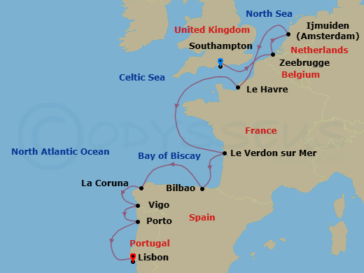 Cruise Map