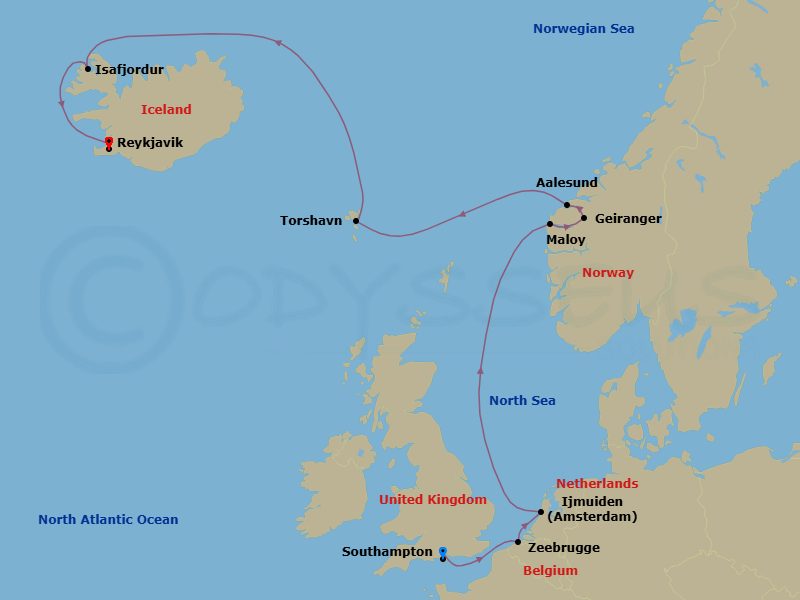 Cruise Map