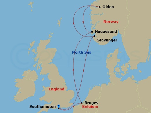 Cruise Map