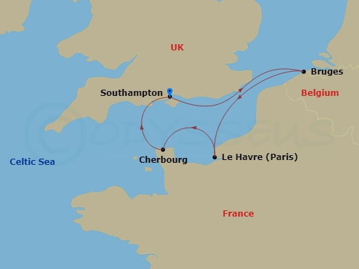 Cruise Map