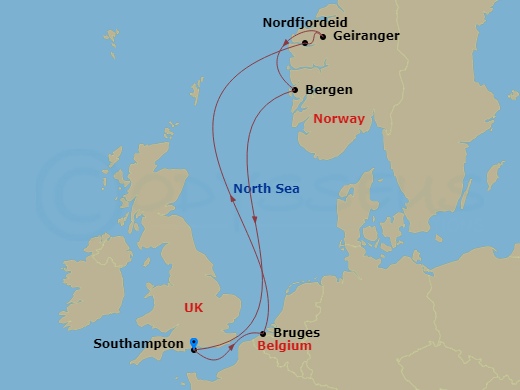 Cruise Map