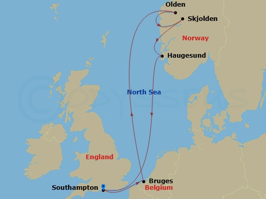 Cruise Map
