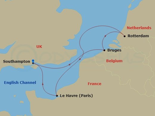 Cruise Map