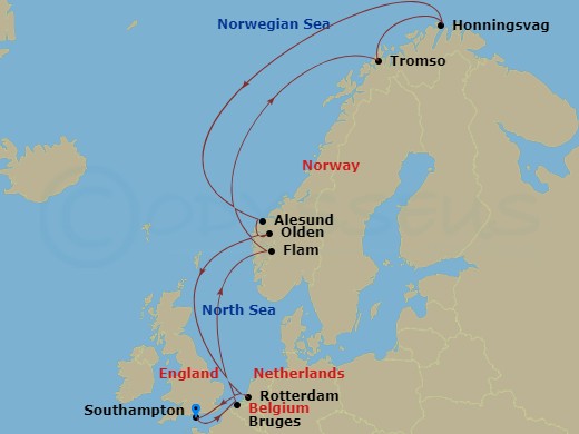 Cruise Map