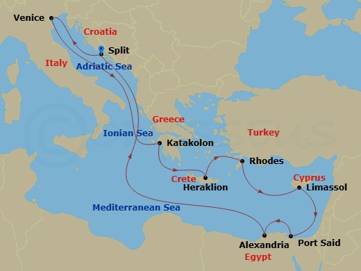 Cruise Map