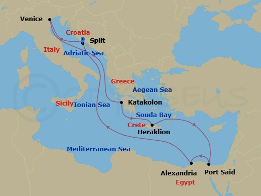 Cruise Map