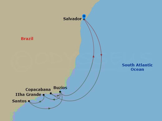 Cruise Map