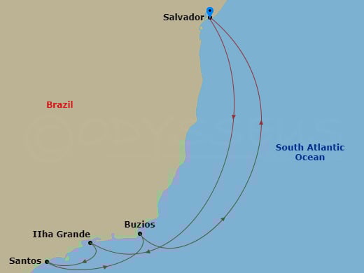 Cruise Map