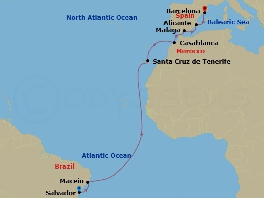 Cruise Map