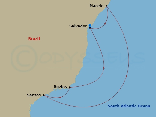 Cruise Map