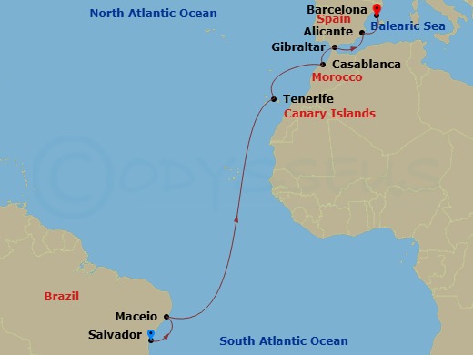 Cruise Map