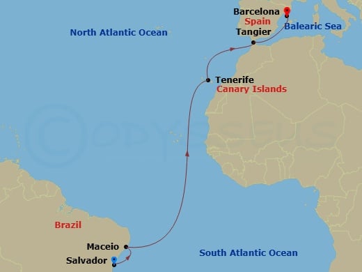 Cruise Map