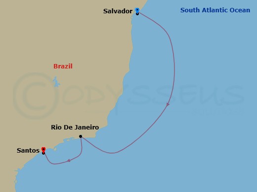 Cruise Map